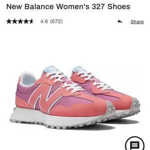 New Balance Vintage Rose Shoes